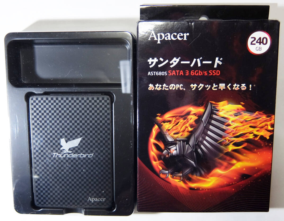 Apacer サンダーバード AST680S 2.5" SATA SSD 240GB 中古品 その２_画像5