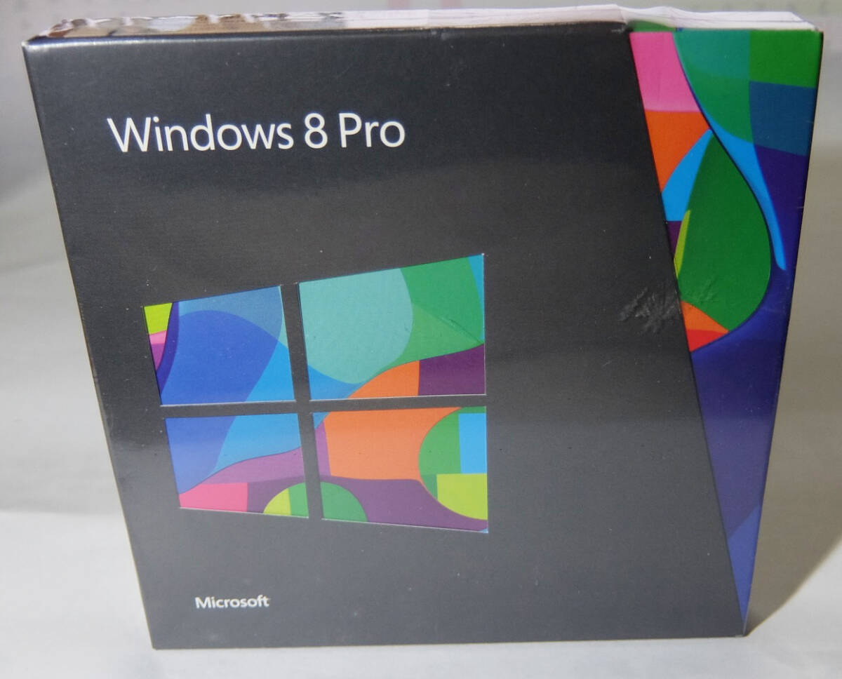 【製品版】Windows 8 Professional 32bit/64bit バージョンアップ 未使用　箱つぶれあり_画像1