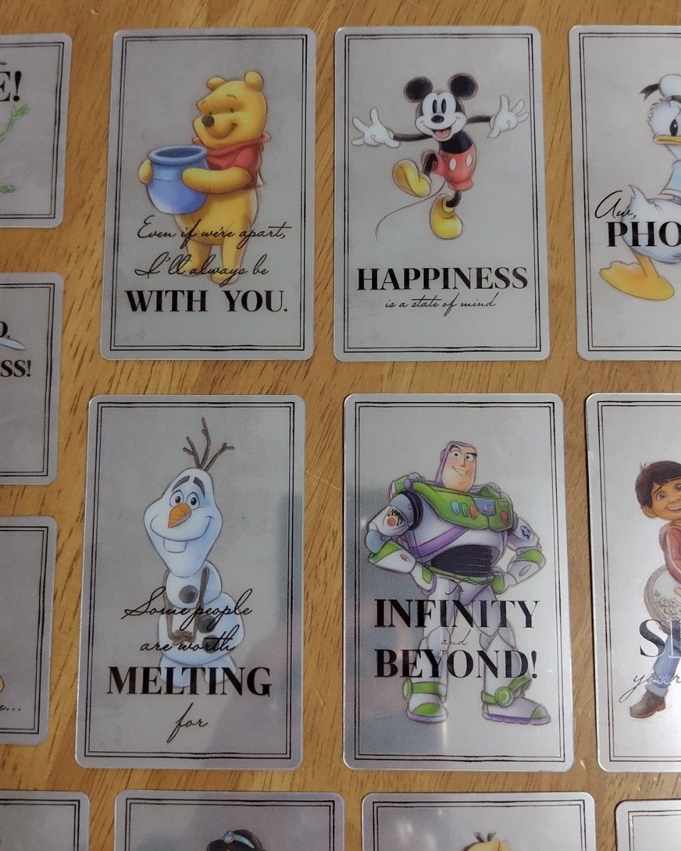 ディズニー100 Disney100 100周年 名言 ミニカード アリス