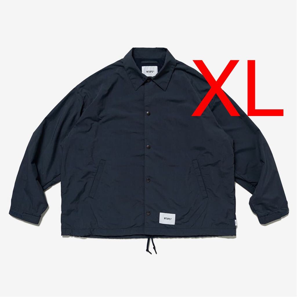 【XL】23AW WTAPS CHIEF / JACKET / NYLON. WEATHER. SIGNネイビー ダブルタップス_画像1