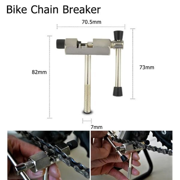 自転車修理工具 メンテナンス ロードバイク スプロケット 取り付け 取り外し レッド ブラック シルバー Y0602_画像3