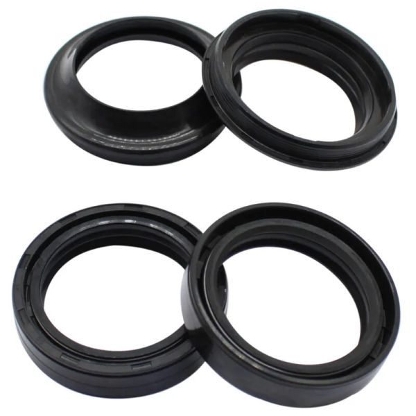 フロントフォークシールセット 41mm 41φ フォークシール オイルシール ダストシール １台分セット 汎用 ZXR250 SV400 74A 75A Y0640の画像5