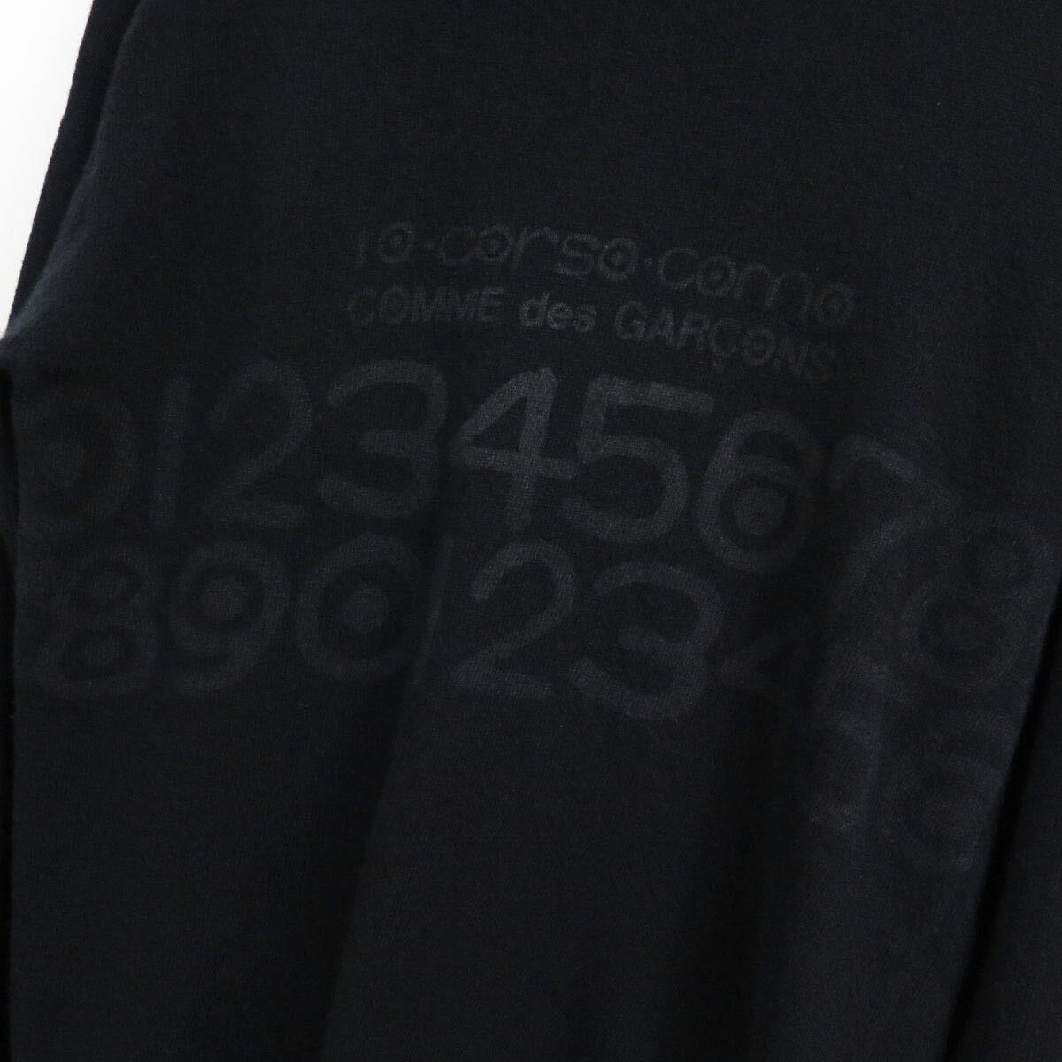 2002 COMME des GARCONS 10 CORSO OCOMO WOOL LOGO KNIT SWEATER コムデギャルソン コルソコモ ウール ロゴ ニット_画像3