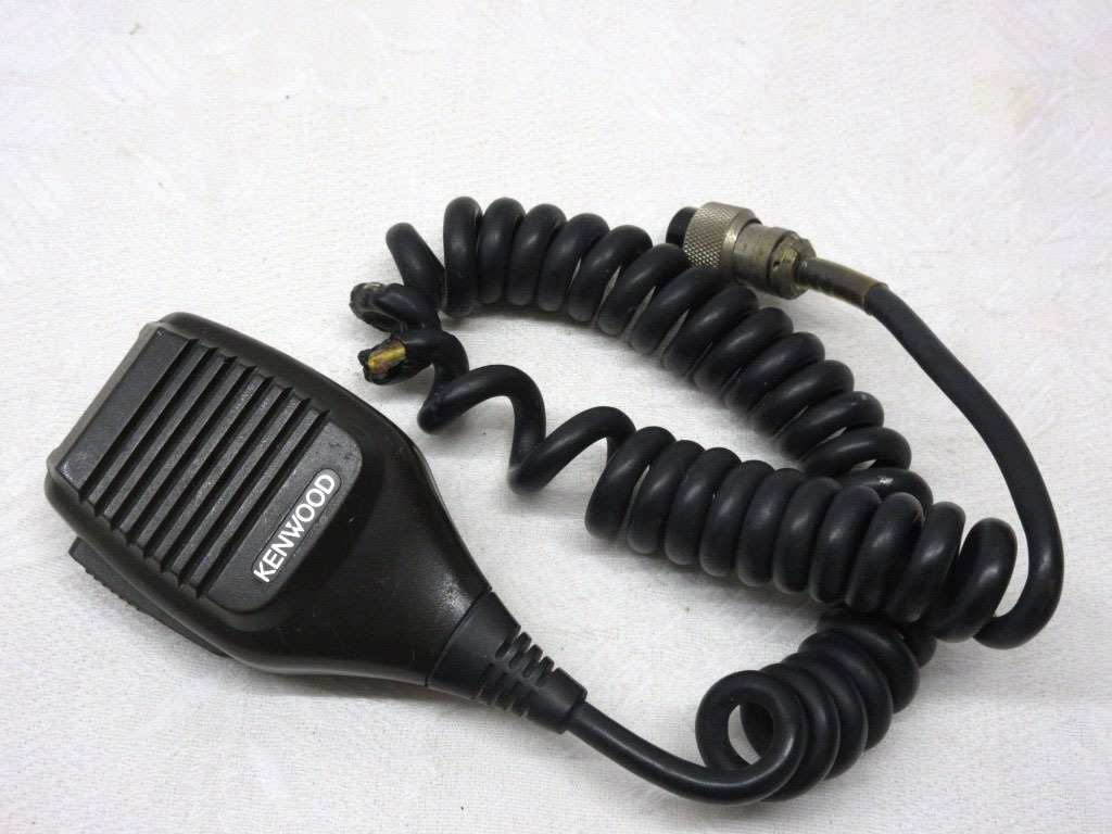 03K072 KENWOOD Kenwood transceiver Mike 8 pin [600Ω] not yet verification code damage equipped present condition sale 