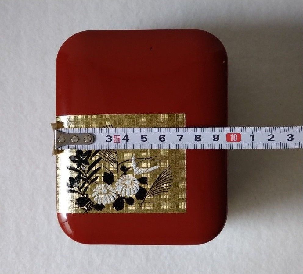 小物入れ 小箱 蓋付 約12cm×6.5cm 中古 伝統工芸品 日本製 レトロ アンティーク