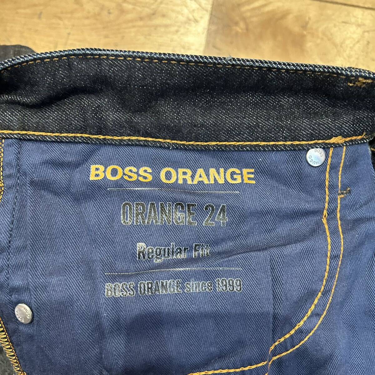 ★BOSS/HUGO BOSS/ヒューゴボス/ボス/デニムパンツ/デニム/ジーンズ/ジーパン/インディゴ/濃紺/メンズ/W36_画像6