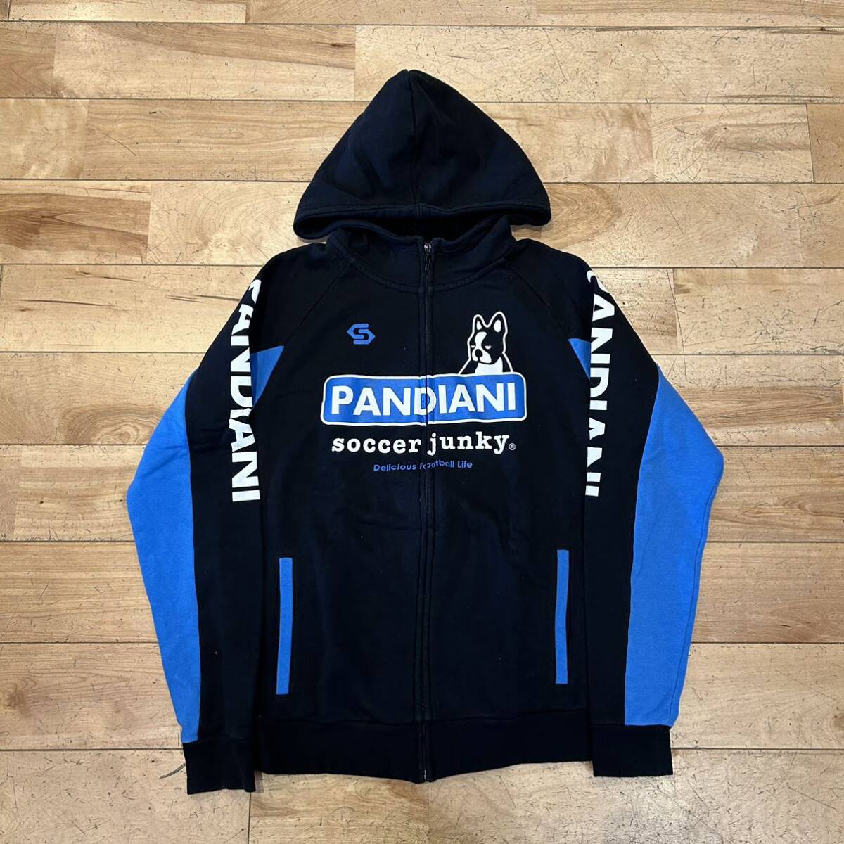 *soccer junky/PANDIANI/ Zip up Parker / sweat Parker / Parker / sport / soccer / men's /XL size 