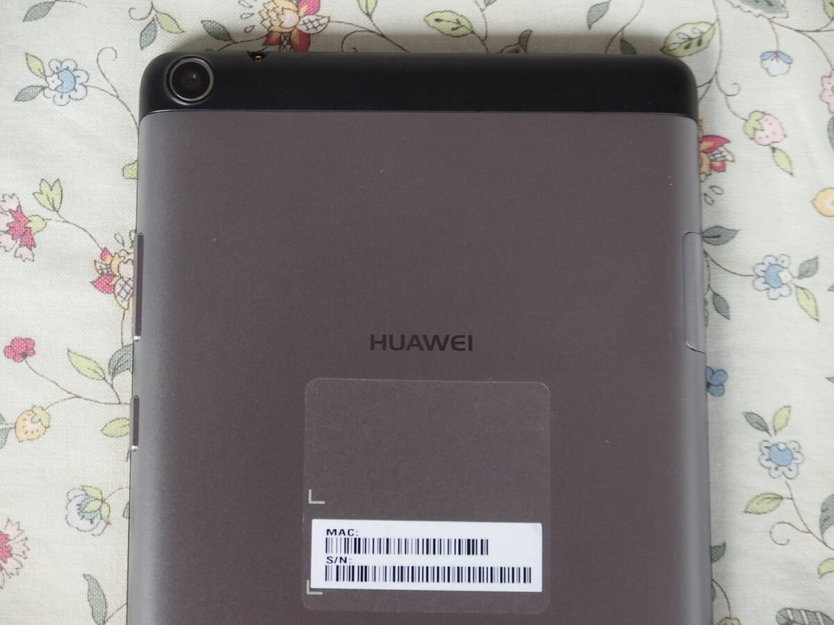 ☆彡 美品 HUAWEI 7型 タブレット MediaPad T3 7 BG2-W09 スペースグレーの画像7
