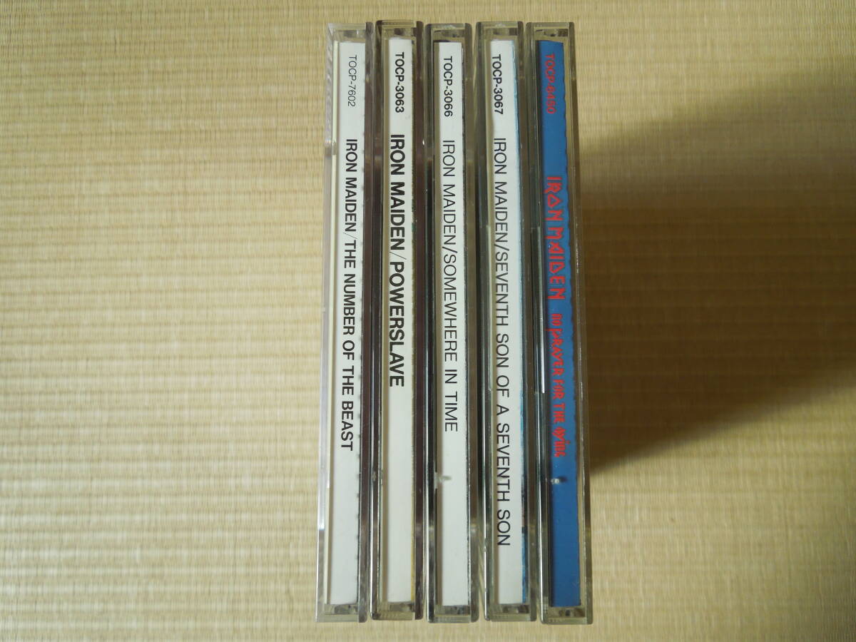アイアンメイデン IRON MAIDEN 国内盤CD 5枚セットの画像4