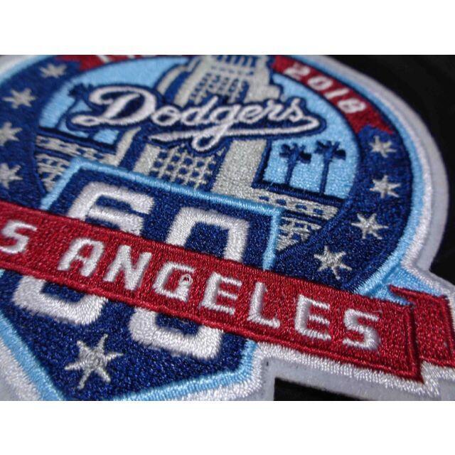空球場60TH激渋MLBロサンゼルス・ドジャース60周年記念 Los Angeles Dodgers 野球ベースボール刺繍ワッペン激渋USアメリカ◆メジャーリーグ_画像7
