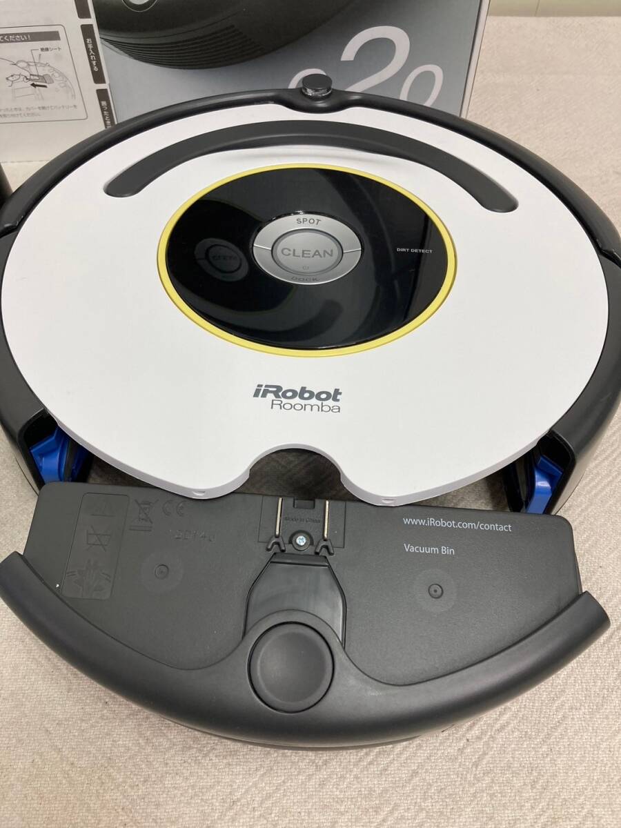 ◆ 未使用 ルンバ 600シリーズ iRobot (アイロボット) ロボット掃除機 Roomba ルンバ 620 動作確認済み ◆_画像3