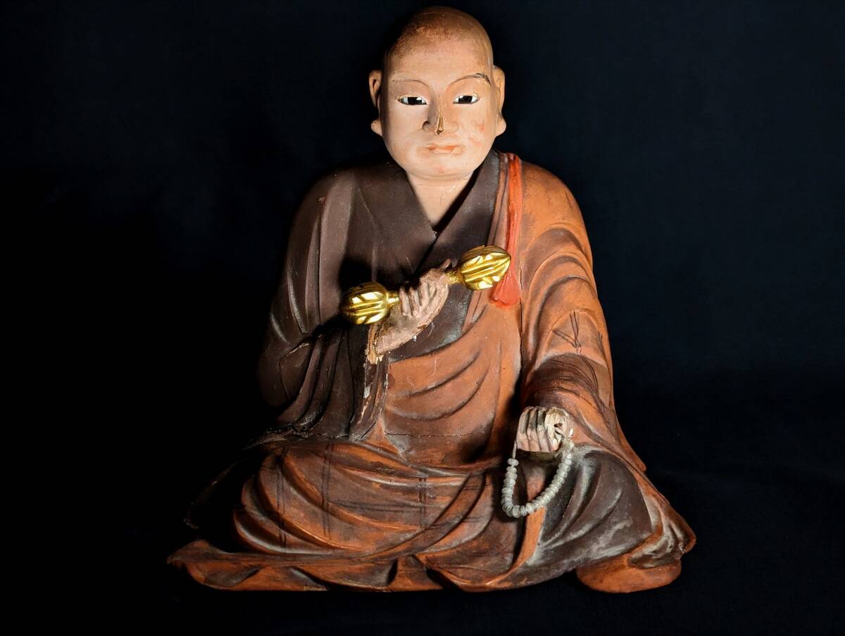 【仏教美術】『深遠なる知恵の化身-玉眼を宿す弘法大師空海坐像』_画像9