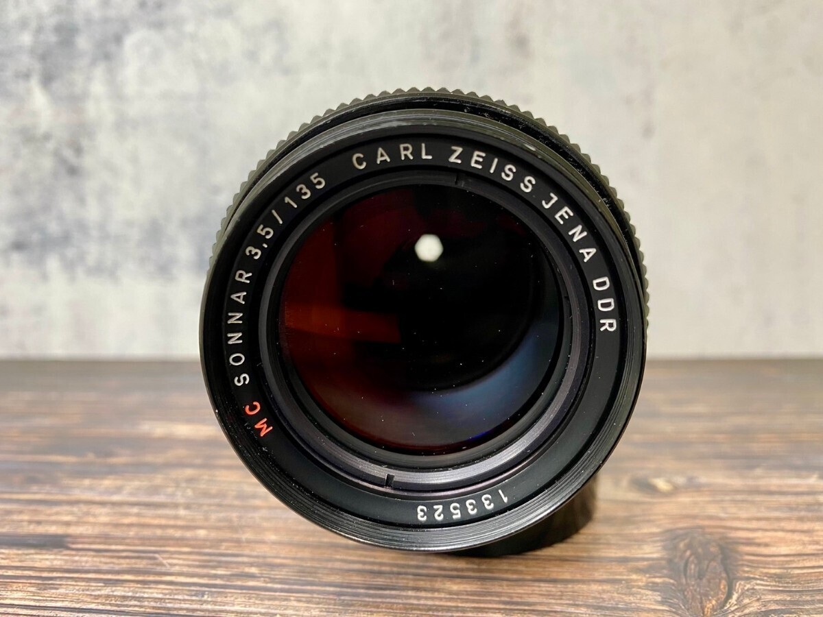 CARL ZEISS JENA SONNAR ELECTRIC MC 135mm f3.5 / M42マウント レンズ ドイツ製 ソナー カールツァイス