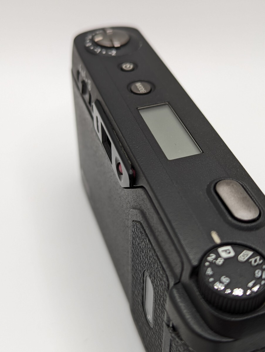 【動作確認済】Ricoh GR1v Black GR 28mm f/2.8 35mm Point Shoot Film Cameraリコー コンパクト フィルムカメラ 液晶欠けあり_画像3