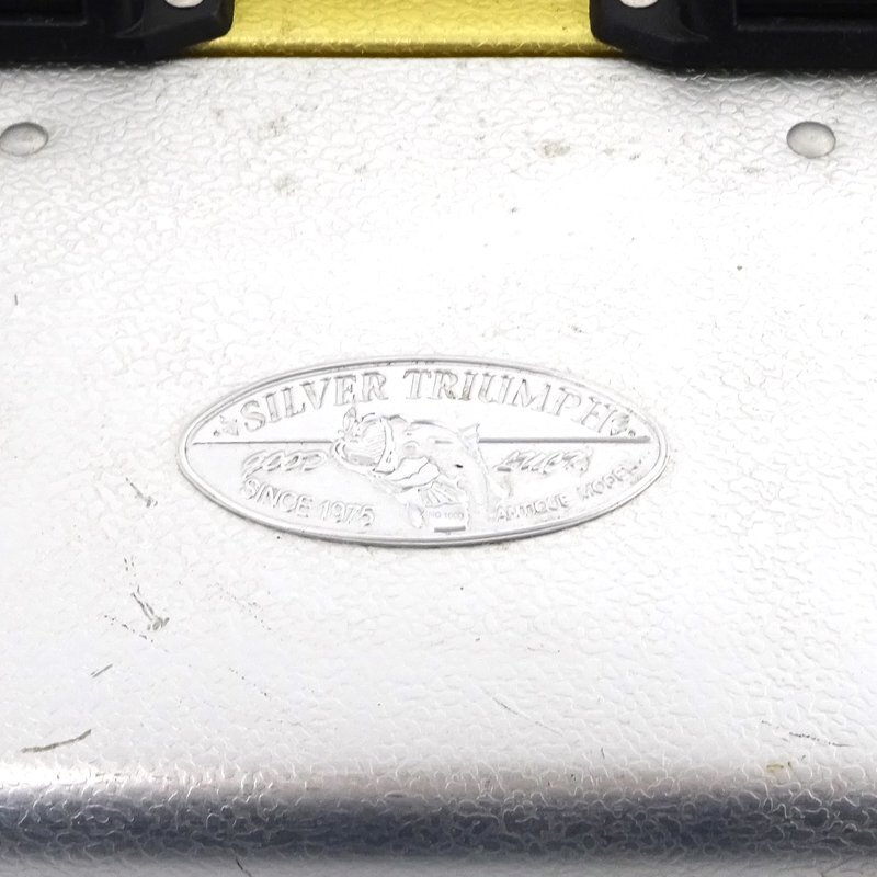 ★中古★Silver Triumph アルミ製 タックルボックス ルアーボックス（シルバートライアンフ/釣具/フィッシング）★【FS089】_画像4