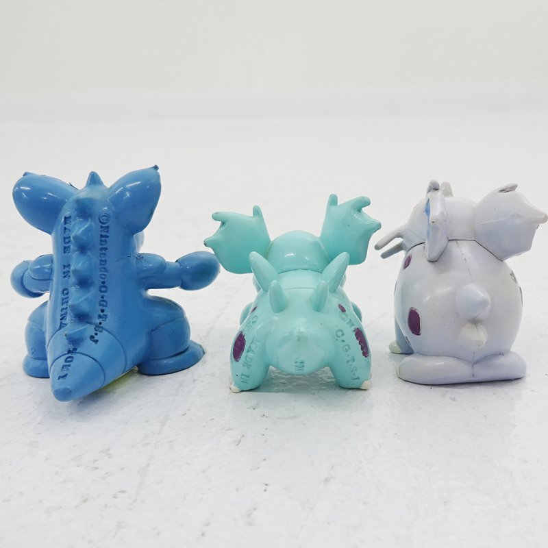 ★中古★トミー ポケモン モンスターコレクション ニドラン♀ ニドリーナ ニドクイン 3体セット(TOMY/モンコレ/レトロ/当時物)★【TY712】_画像2