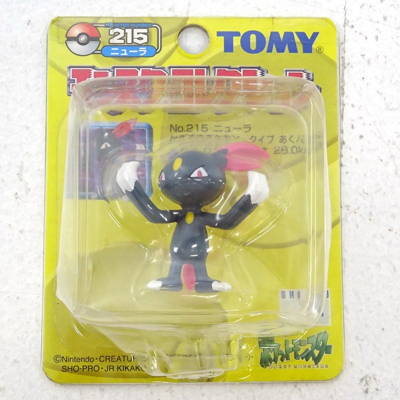 ★未開封★トミー ポケモン モンスターコレクション 215 ニューラ★TOMY モンコレ レトロ 当時物★【TY712】_画像1