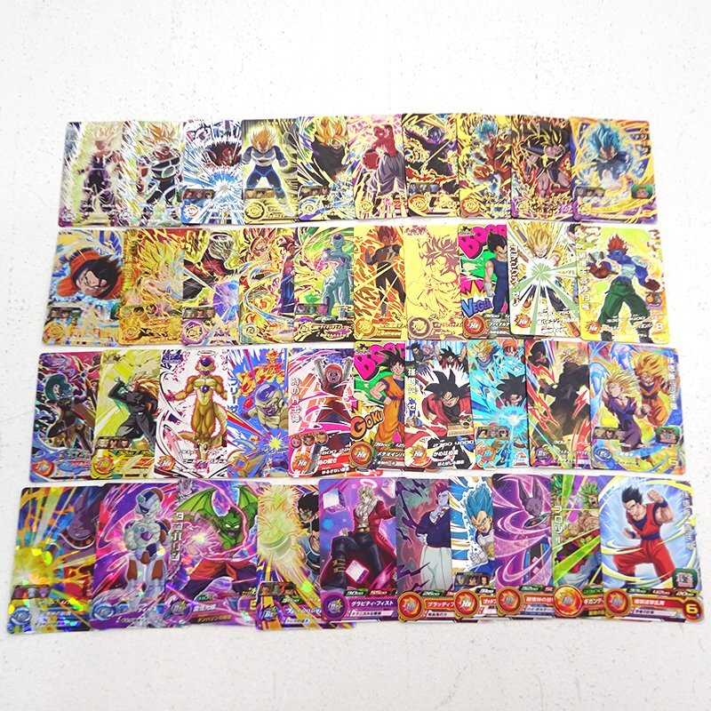 ★中古★ドラゴンボールヒーローズ UR/CP/SR他 計40枚 傷みセット (DBH/孫悟飯/バーダック/ゴジータ/ベジータ/ブロリー他)★【CA056】_画像1