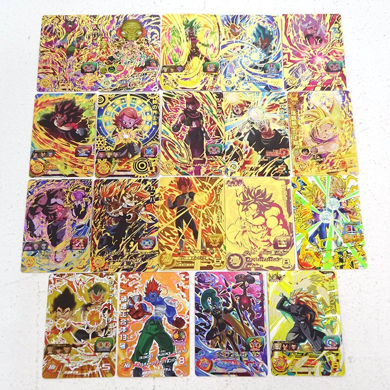 ★中古★ドラゴンボールヒーローズ UR/CP/SR他 計40枚 傷みセット (DBH/孫悟空/ブロリー/ゴジータベジット/ベジータ他)★【CA056】_画像5