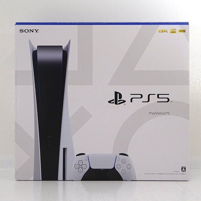 ★中古★【タバコ臭有】PlayStation5 本体 CFI-1100A01 ディスクドライブ搭載モデル (PS5/プレステ5/1円～)★【GM637】_画像1