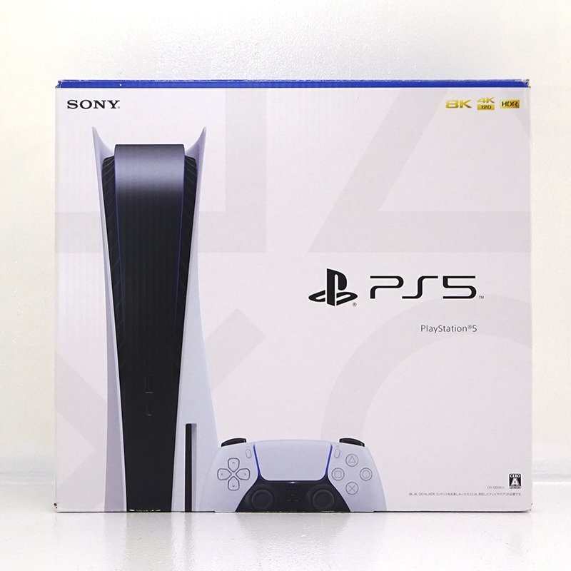 ★中古★PlayStation5 本体 CFI-1200A01 ディスクドライブ搭載モデル (PS5/プレステ5/1円～)★【GM637】_画像1