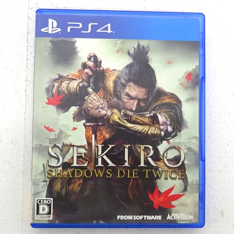 * used *PS4 soft SEKIRO: SHADOWS DIE TWICE( PlayStation / PlayStation 4/1 jpy ~)*[GM617]