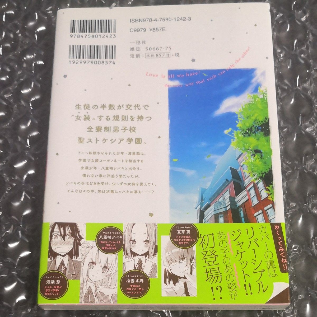 リバーシブル！　１ （初版、特典付き） すえみつ　ぢっか　著