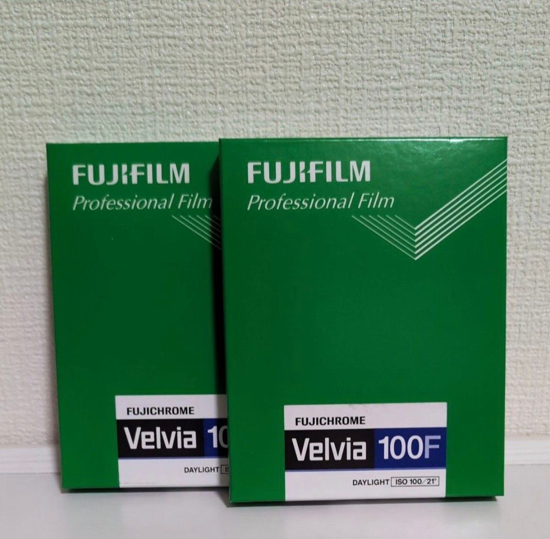 FUJIFILM リバーサルフィルム  Velvia 100F シート 20枚