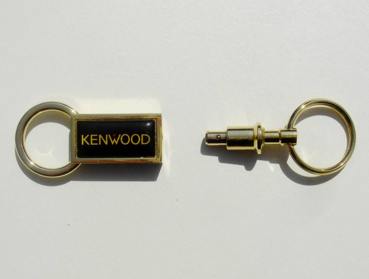 送料１８５円 未使用 KENWOOD ケンウッド キーホルダー ワンタッチ脱着可の画像2