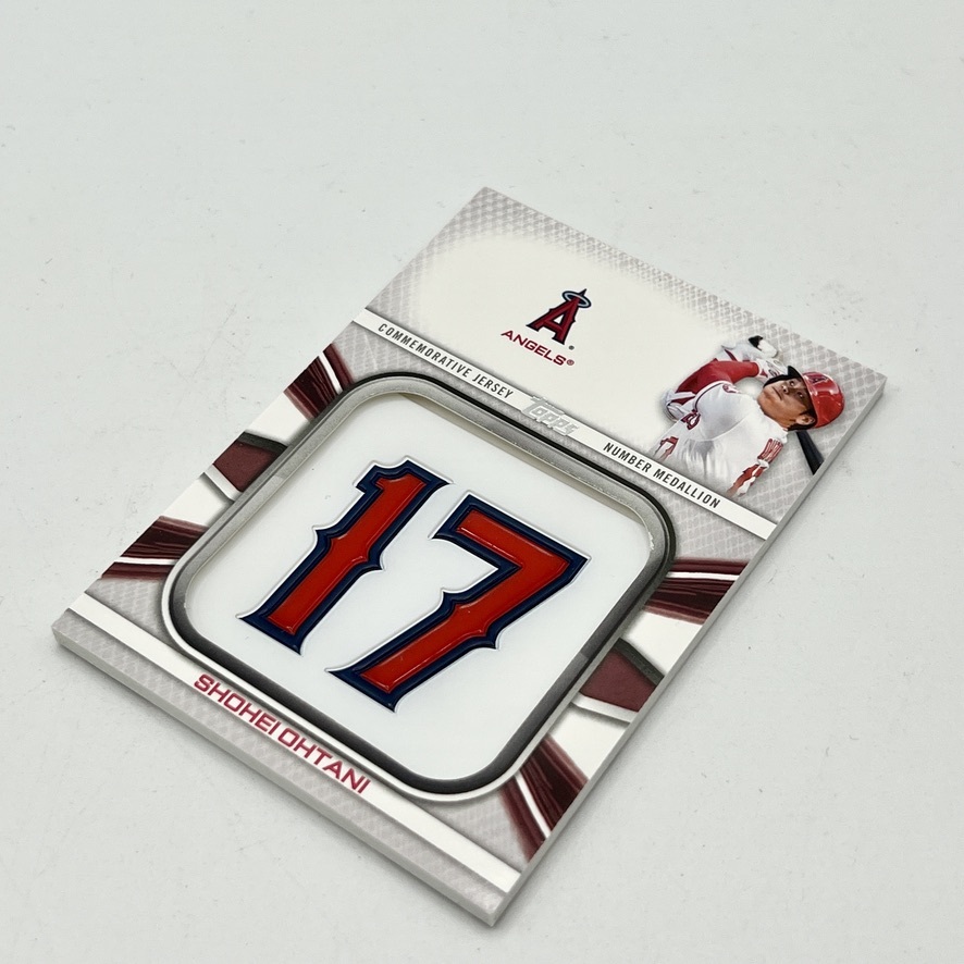 1円〜　　大谷翔平 2022 Topps シリーズ1 記念 ジャージーナンバーメダリオンカード トレカ トレーディングカード エンゼルス ドジャース_画像4