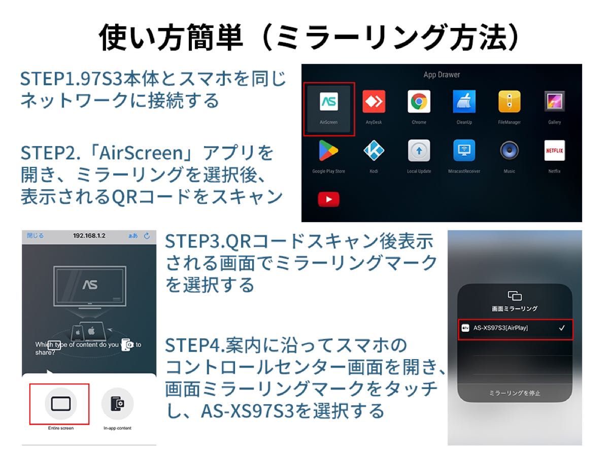 TVステック メディアプレイヤー AndroidTVbox スマートテレビ