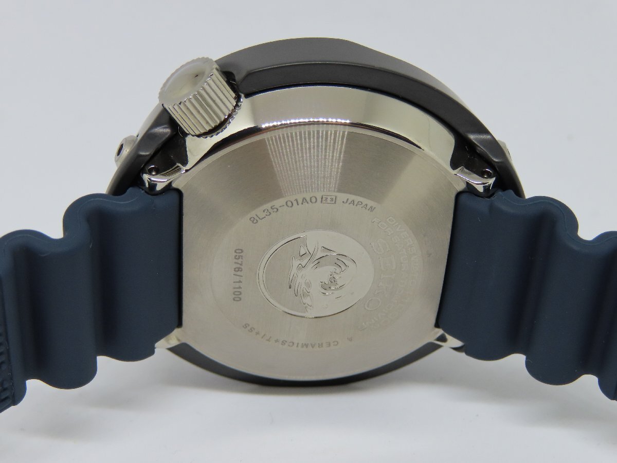【美品】セイコー SEIKO SBDX035/8L35-01A0 プロスペックス ダイバーズ 55周年 限定モデル 自動巻き メンズ腕時計の画像5