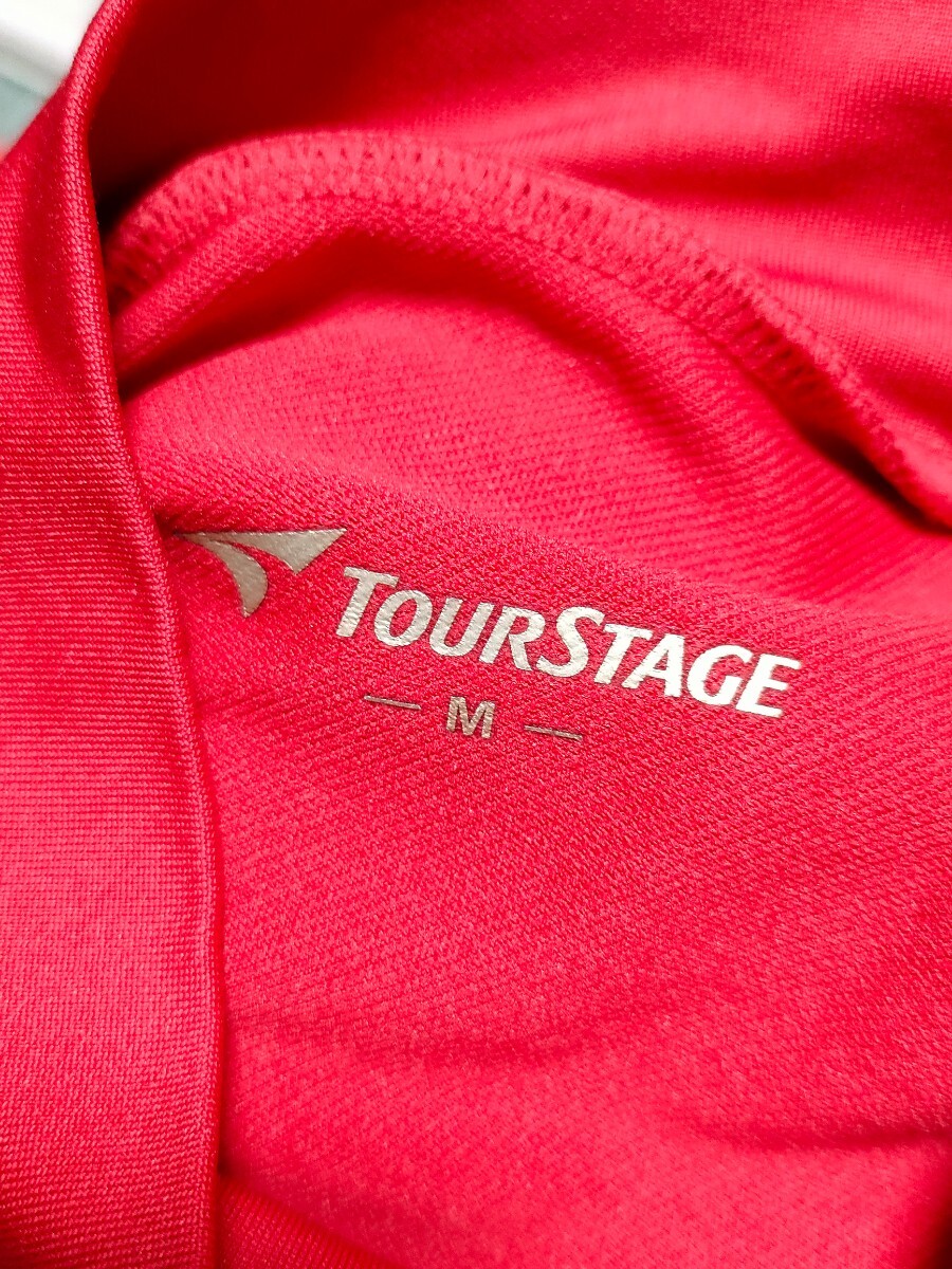 ☆【TOURSTAGE】BRIDGESTONE☆ハイネックシャツ☆ゴルフ☆Mサイズ☆メンズ☆USED【233】_画像6