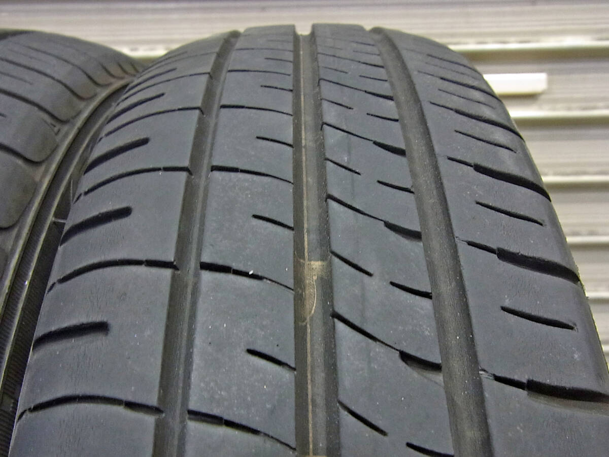 ・DUNLOP ダンロップ ENASAVE EC204 155/65R14 75S 2020年製 2本 7分山 [R2888]の画像3