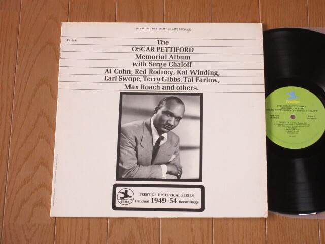 USA盤☆OSCAR PETTIFORD/Memorial Album（輸入盤）PRT-7813/MAX ROACH/オスカー・ペティフォード_画像1