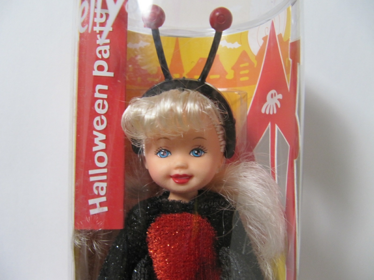 MATTEL Barbie Kelly バービー 妹 ケリー ハロウィン スパイダー コスチューム バービー人形 マテル 人形 TARGET限定 2003 バービー人形_画像2