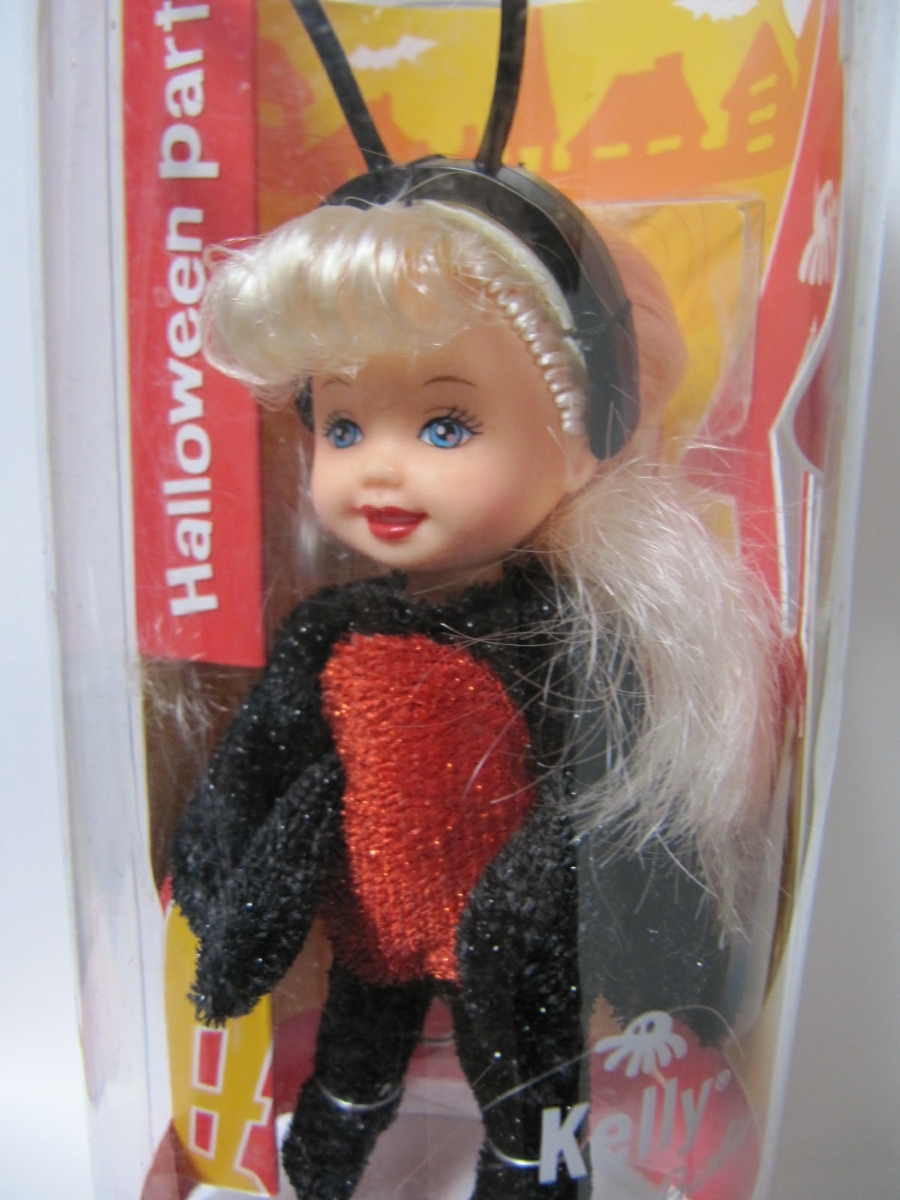 MATTEL Barbie Kelly バービー 妹 ケリー ハロウィン スパイダー コスチューム バービー人形 マテル 人形 TARGET限定 2003 バービー人形_画像4