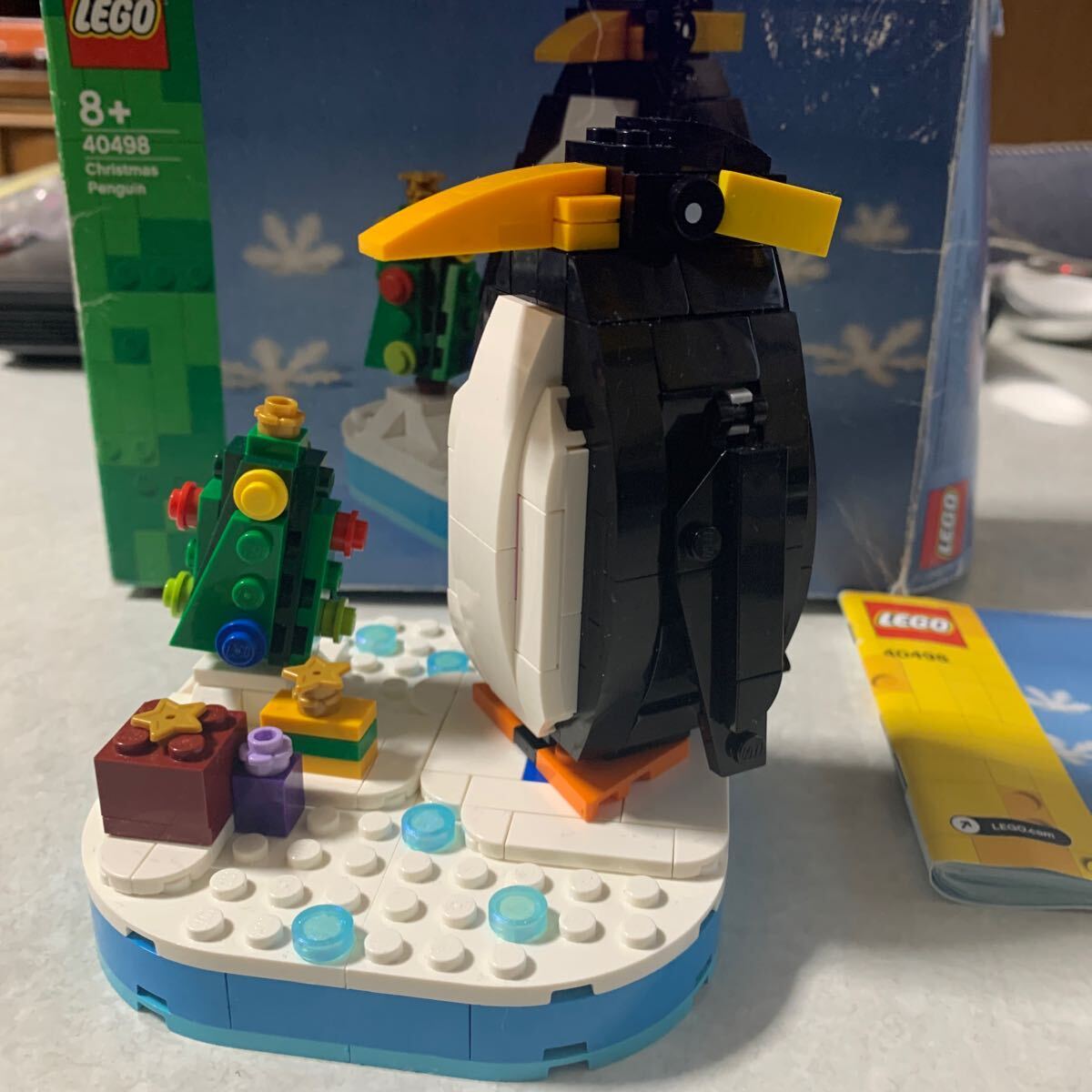 ★LEGO ★40498 Christmas penguin★設計図付き★used品_画像2