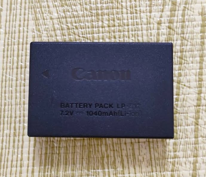 キヤノン CANON　充電器＆バッテリーパック　セット_画像3