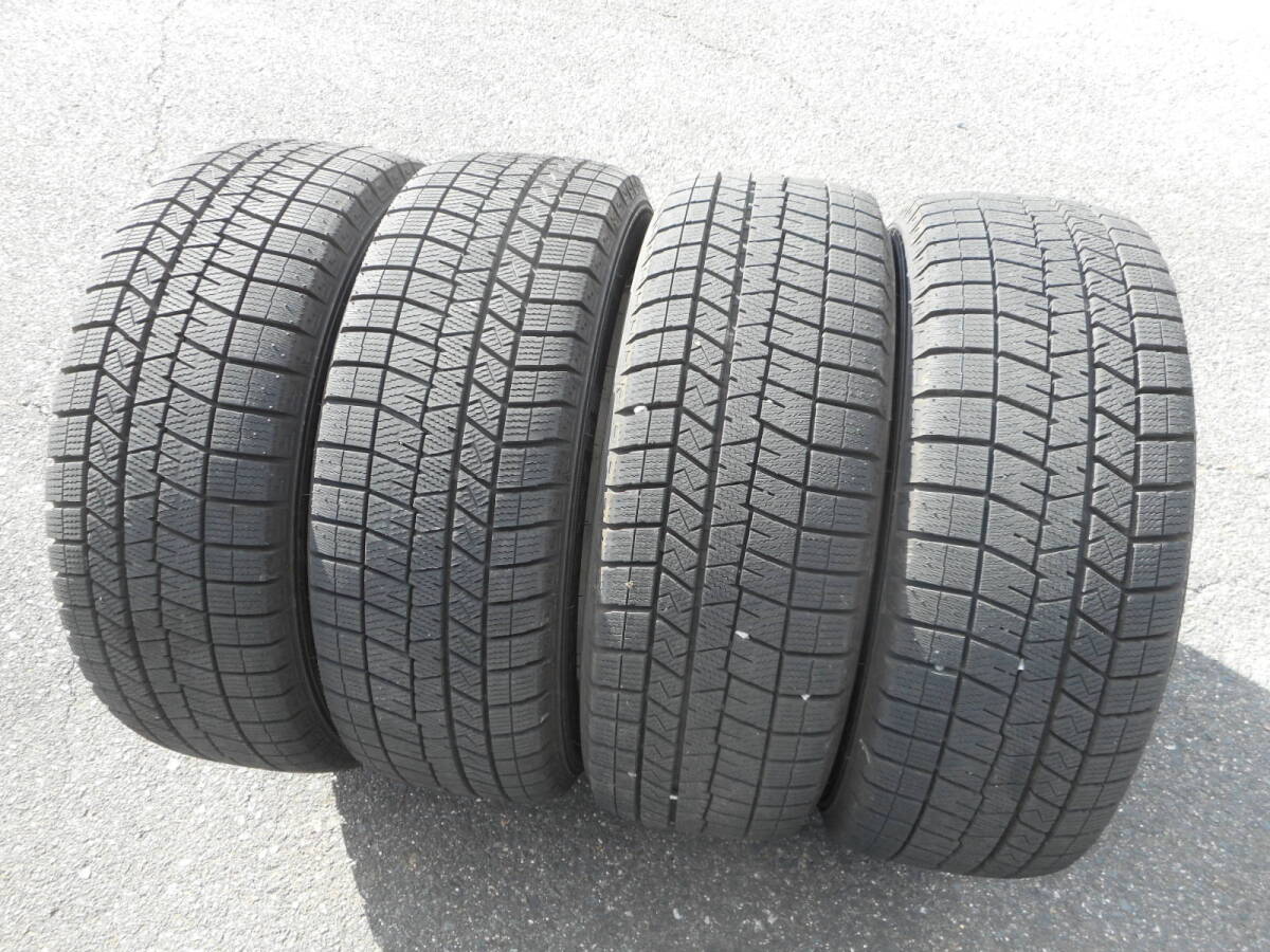 極上品 195/55R15 195/55-15 ダンロップ DUNLOP WINTER MAXX 03 ウインターマックス03 WM03 2023年製 9.5分山 スタッドレスタイヤ 4本_画像1