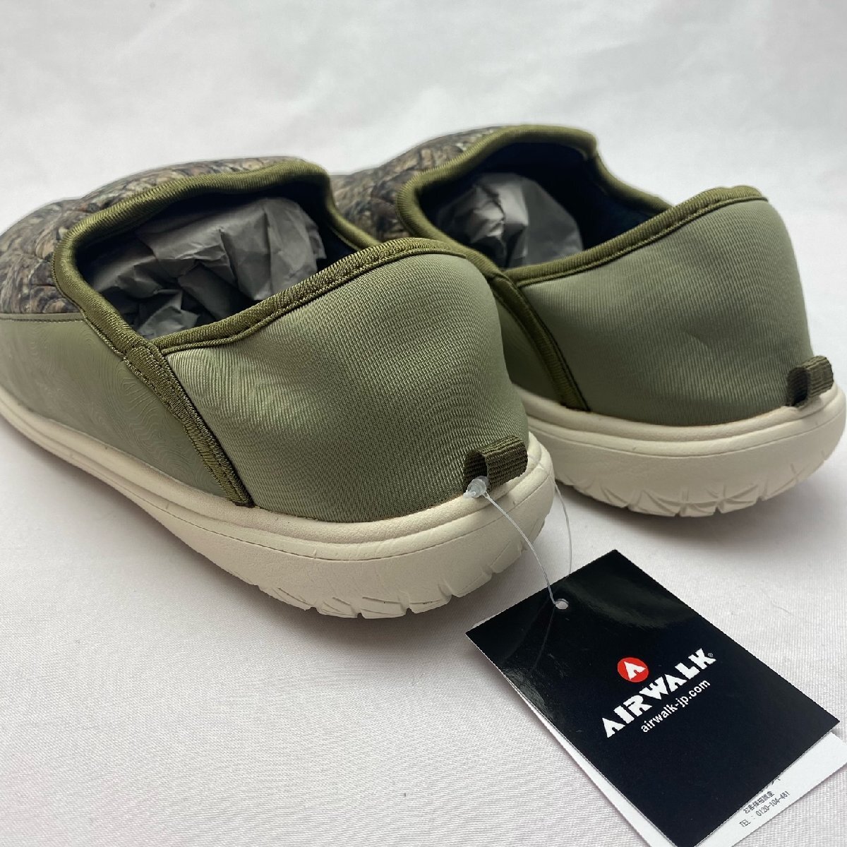 [ Hokkaido * Okinawa кроме бесплатная доставка ][ новый товар ]AIR WALK мужской спортивные туфли 2WAY туфли без застежки KK LL( 27.0 27.5 28.0)*0153