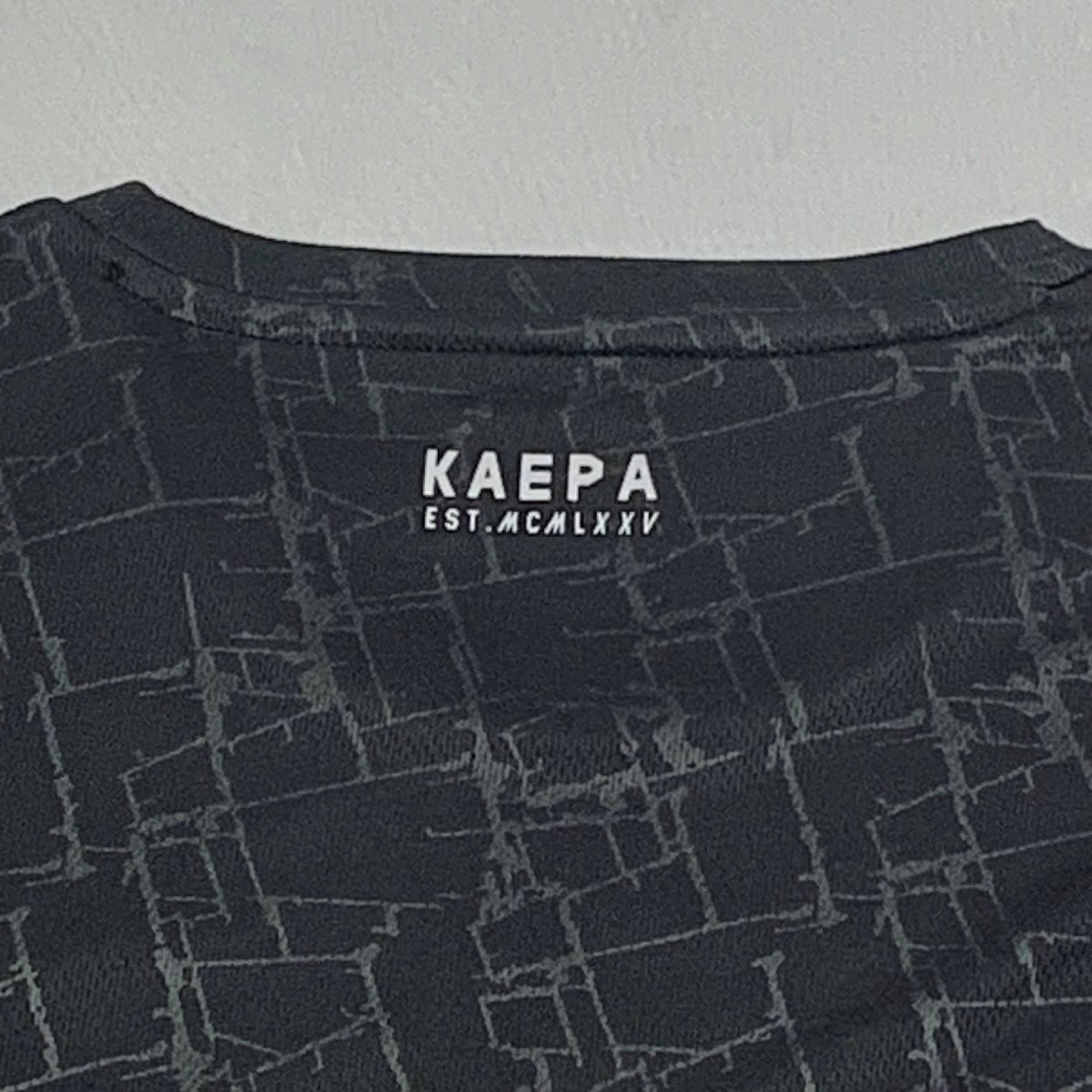 【送料無料】【新品】Kaepa メンズ長袖Tシャツ(吸水速乾 UVカット 再帰反射）　 L 　　ブラック★691207_再帰反射
