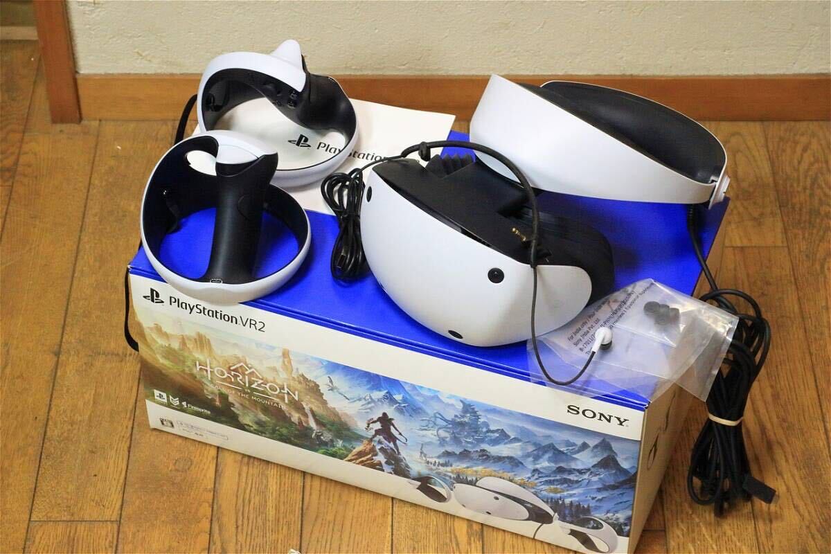 ☆★訳あり　SONY ソニー PlayStation VR2 PSVR2 CFIJ-17001　レンズ擦り傷あり★☆_出品のすべて