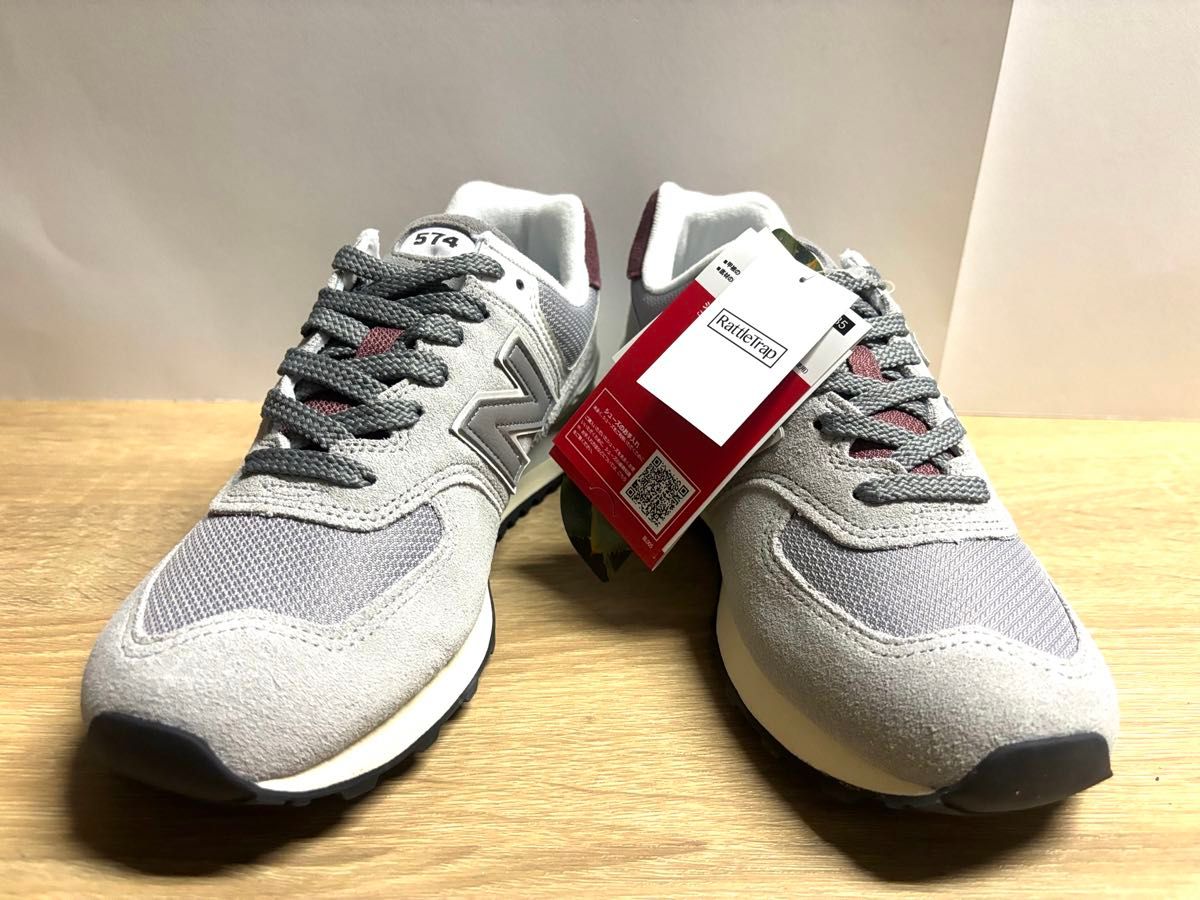 未使用 26cm D ニューバランス U574KBR グレー new balance