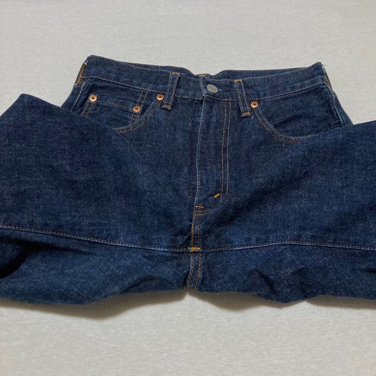 【 美品 】 Levi’s 502XX 日本製 Big E 赤耳 97年製 W28 リーバイス 復刻 ビッグE セルヴィッジ