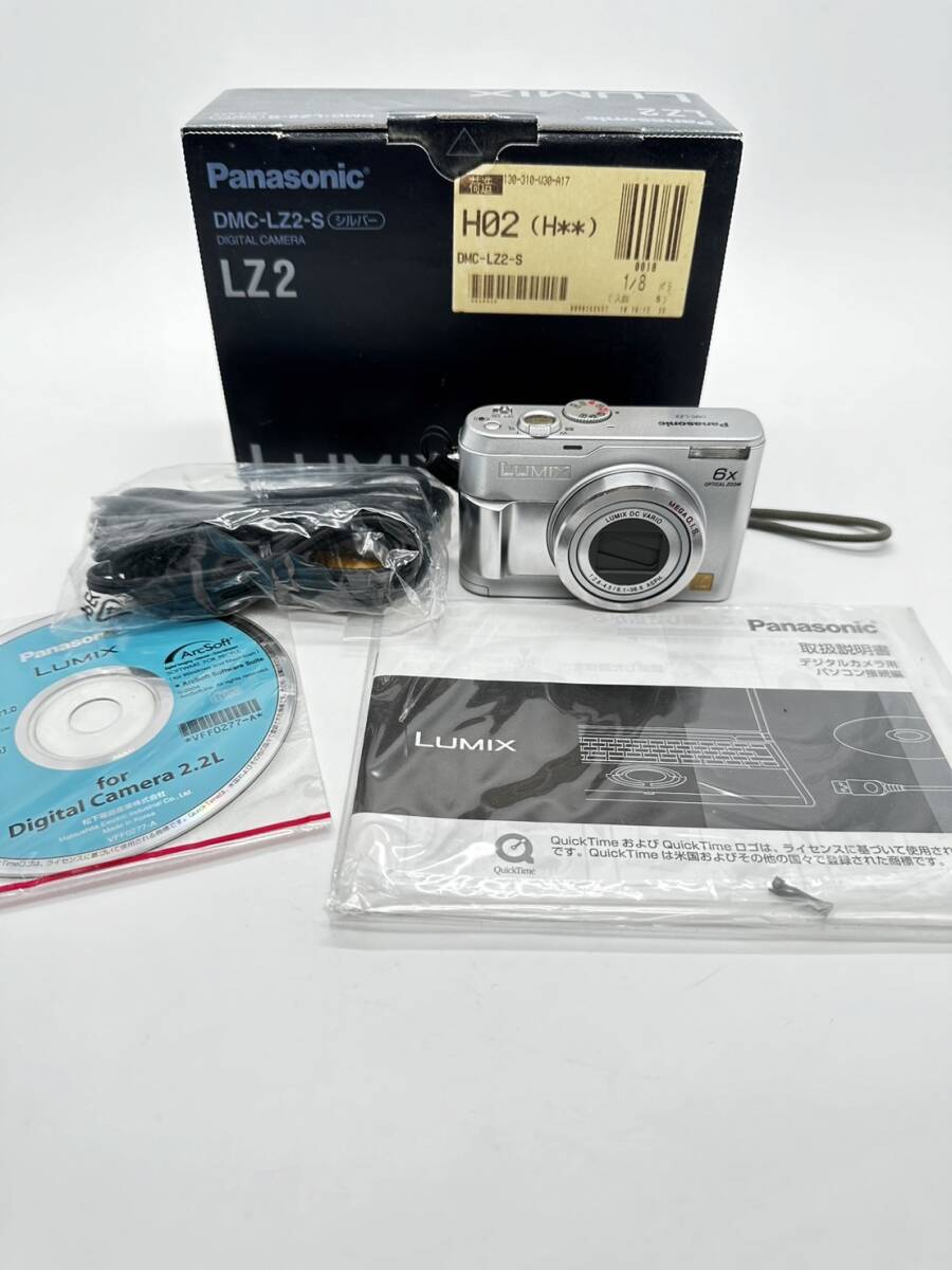 T3236 パナソニック Panasonic LUMIX DMC-LZ2 デジタルカメラ コンパクトカメラ コンデジ 500万画素 _画像1