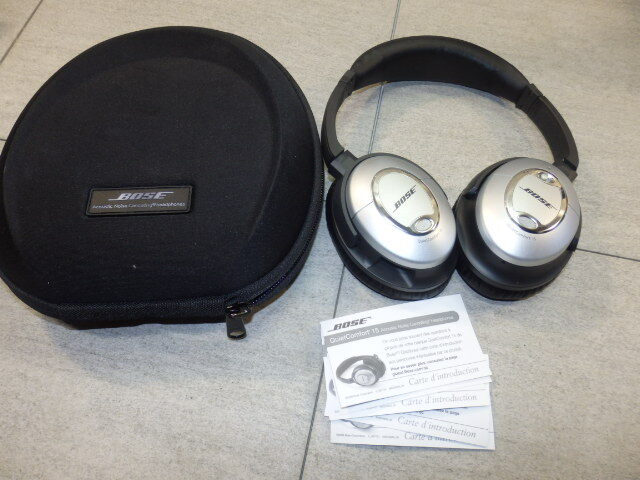 BOSE Quiet Comfort 15 QC-15 ノイズキャンセリング ヘッドフォン ボーズ ヘッドホン headphones G51_画像1