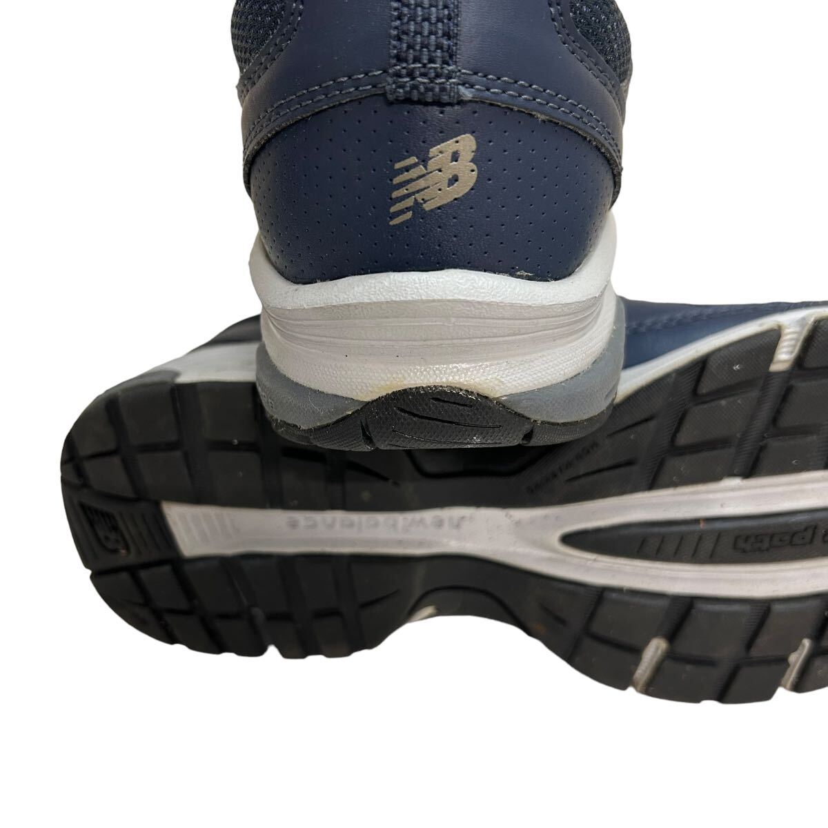 BD169 newbalance ニューバランス WW363 レディース ウォーキングシューズ スニーカー US7.5 24.5cm 4E ネイビー 良好_画像6