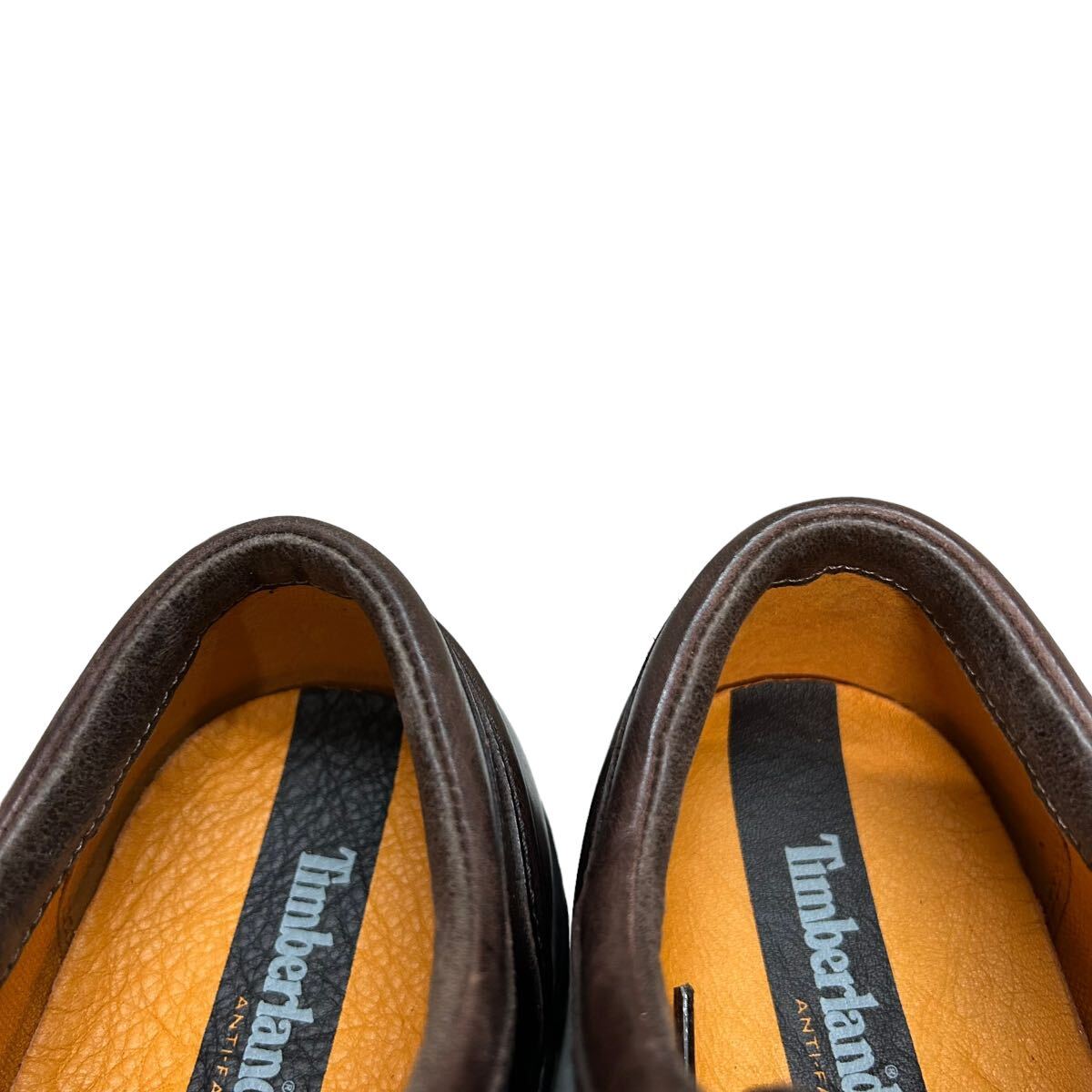 A072 Timberland Timberland мужской прогулочные туфли кожа обувь 7.5W примерно 25.5cm Brown натуральная кожа 