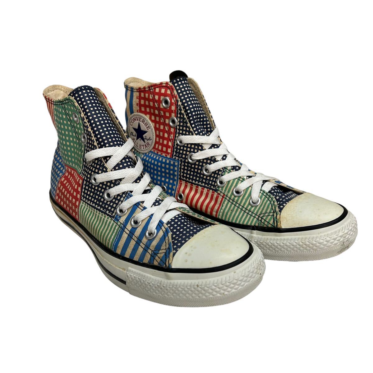 A470 CONVERSE コンバース オールスター メンズ ハイカットスニーカー US9.5 28cm マルチカラー キャンバス の画像8